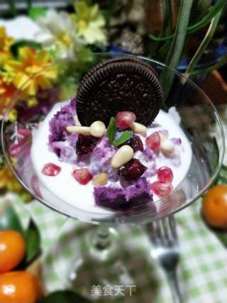 Purple Potato Yam Puree recipe
