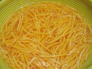 Fragrant, Crispy and Tender-shredded Pumpkin recipe