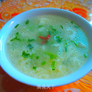 Egg Flower Winter Melon Soup recipe