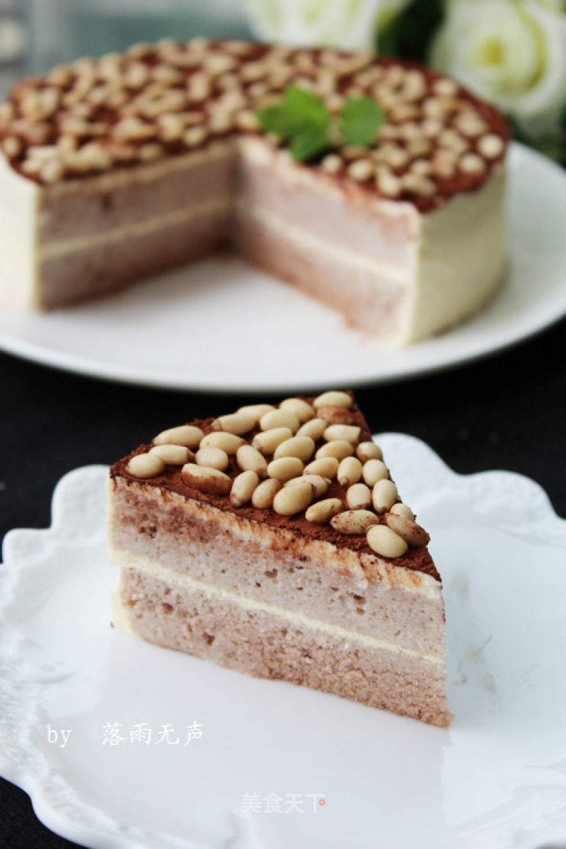 Delicious New Match-pine Nut Cocoa Mousse recipe