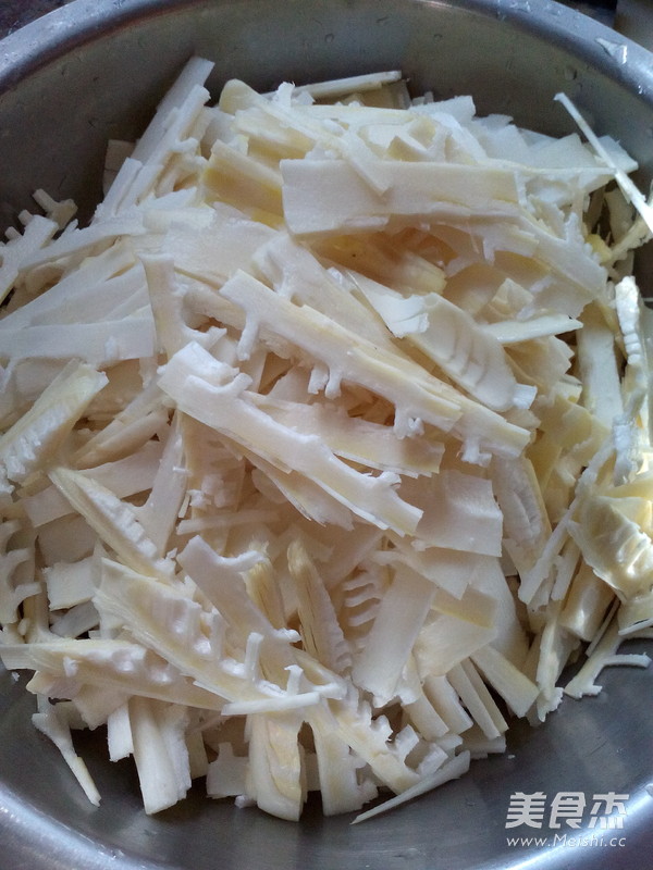 Fried Bamboo Shoots recipe