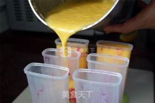 Cantaloupe Coconut Milk Dragon Fruit Popsicle recipe