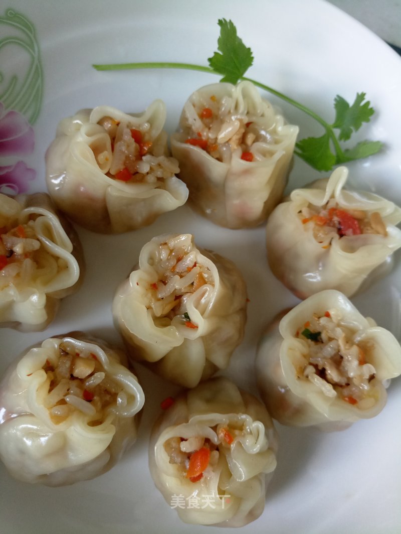 Crystal Glutinous Rice Shaomai recipe