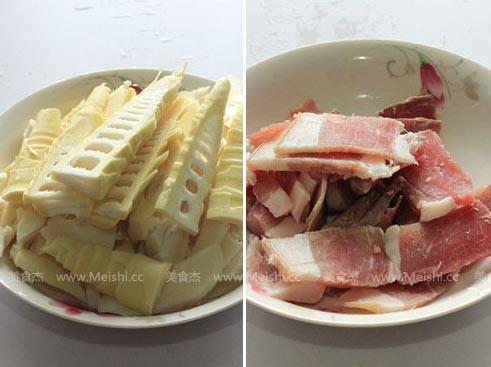 Spring Bamboo Shoots and Ham Soup recipe