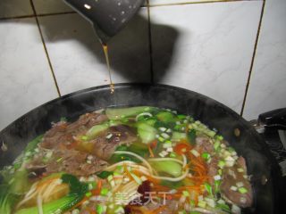 Beef Noodles with Mixed Vegetables recipe