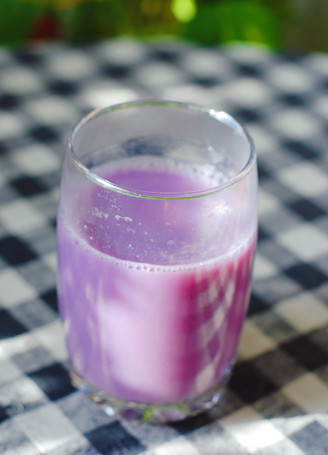 Purple Sweet Potato Soy Milk recipe