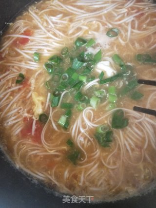 Tomato and Mustard Noodle Soup recipe