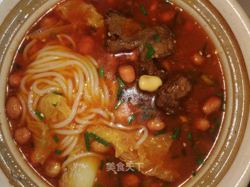 Spicy Beef Noodles recipe