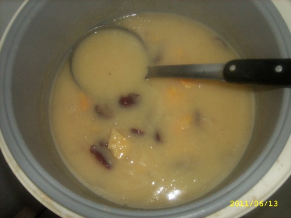 Sweet Potato Congee with Red Dates recipe