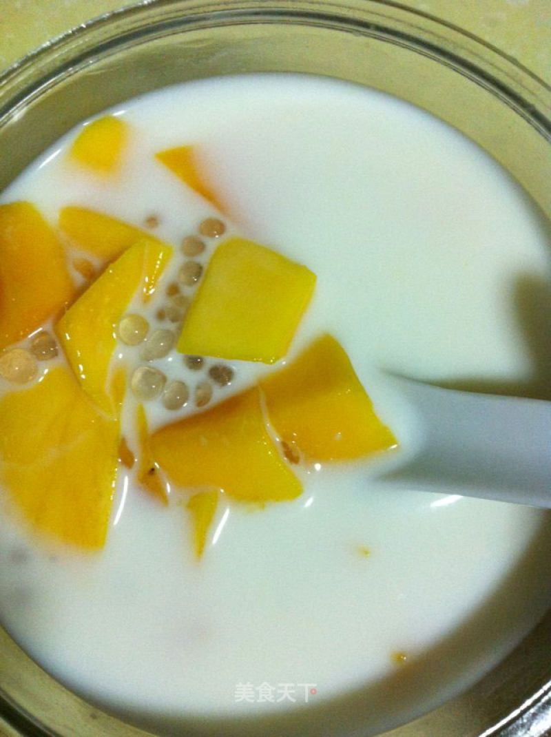 Mango Coconut Milk Sago recipe