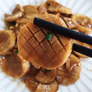 Pleurotus Eryngii in Oyster Sauce recipe