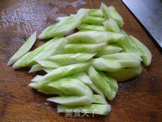 Light Pepper Mixed with Cucumber recipe