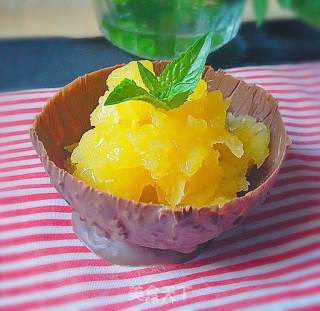 Mango Stir-fried Iced Chocolate Cup recipe