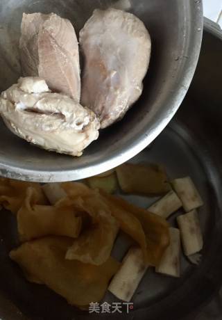 Winter Warm Soup Flower Yaishan Broth recipe
