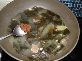 Korean Beef Seaweed Soup recipe