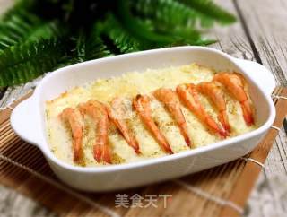 #aca烤大赛#grilled Shrimp with Cheese recipe