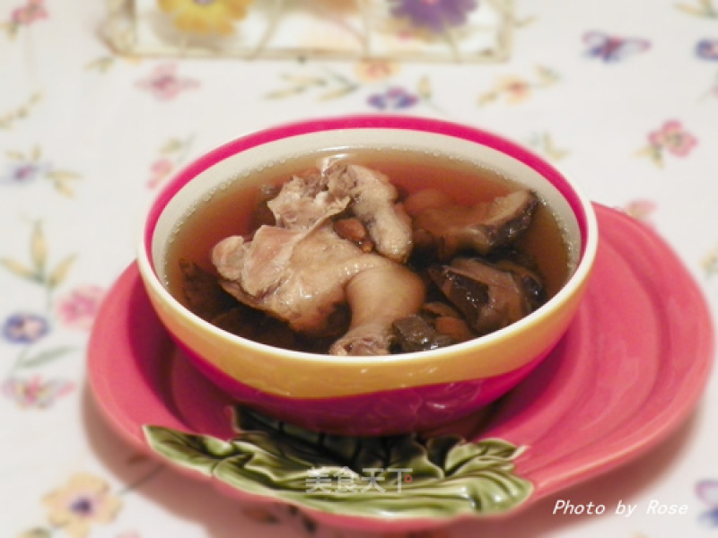 Slow Cooker Mushroom Chicken Soup recipe