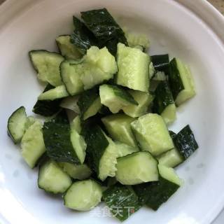 Sour and Spicy Appetizing Cucumber recipe