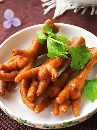 Shrimp Marinated Chicken Feet recipe