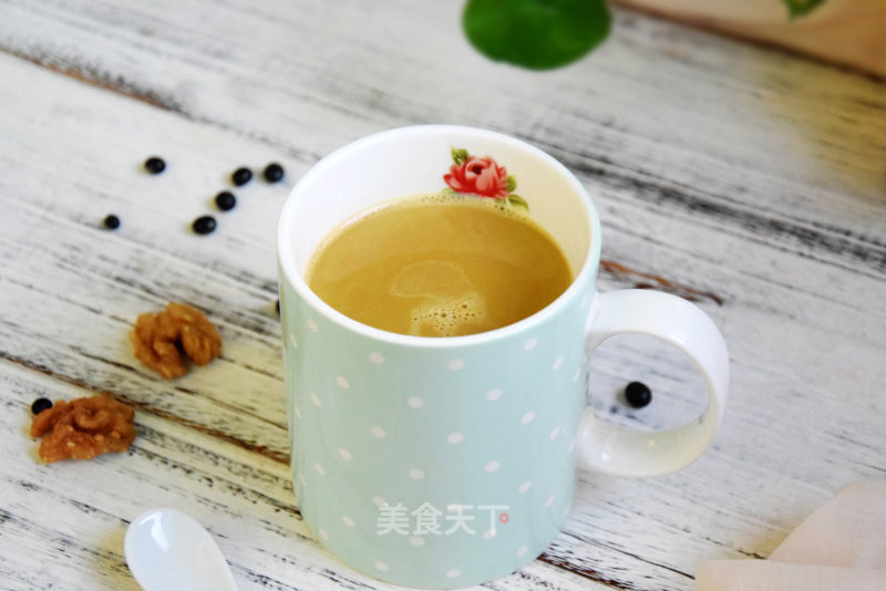 Carrot Black Bean Walnut Soy Milk recipe