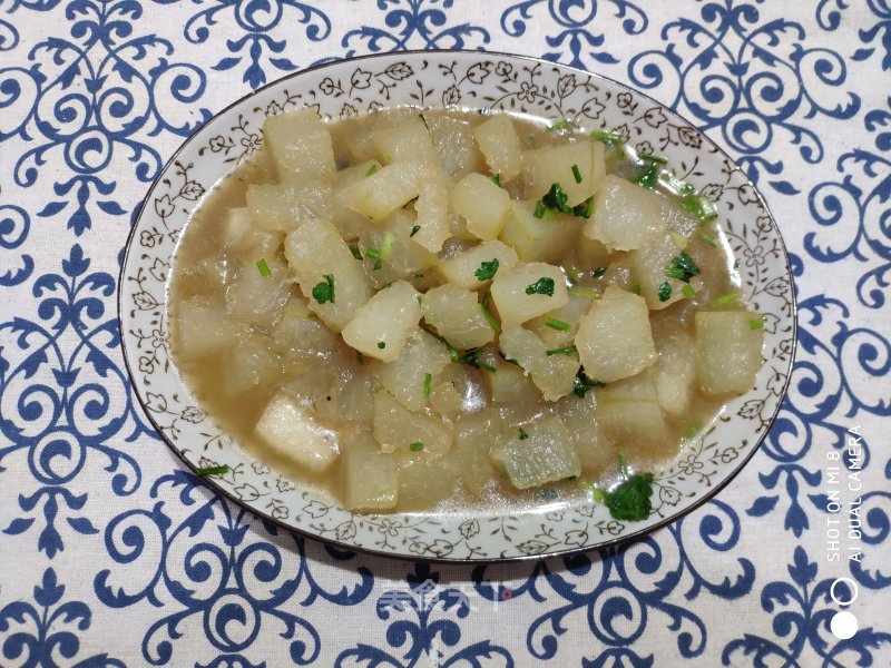 Winter Squash in Oyster Sauce recipe