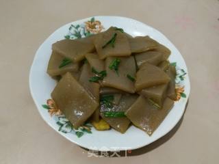 Stir-fried Konjac Tofu recipe