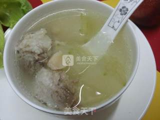 Winter Melon and Scallop Pork Ribs Soup recipe