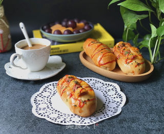 Chive Ham Cheese Bread recipe