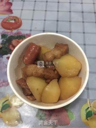 Braised Pork with Potatoes recipe