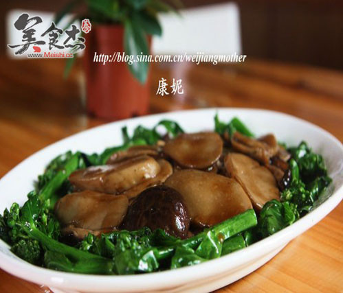 Braised Double Mushroom recipe