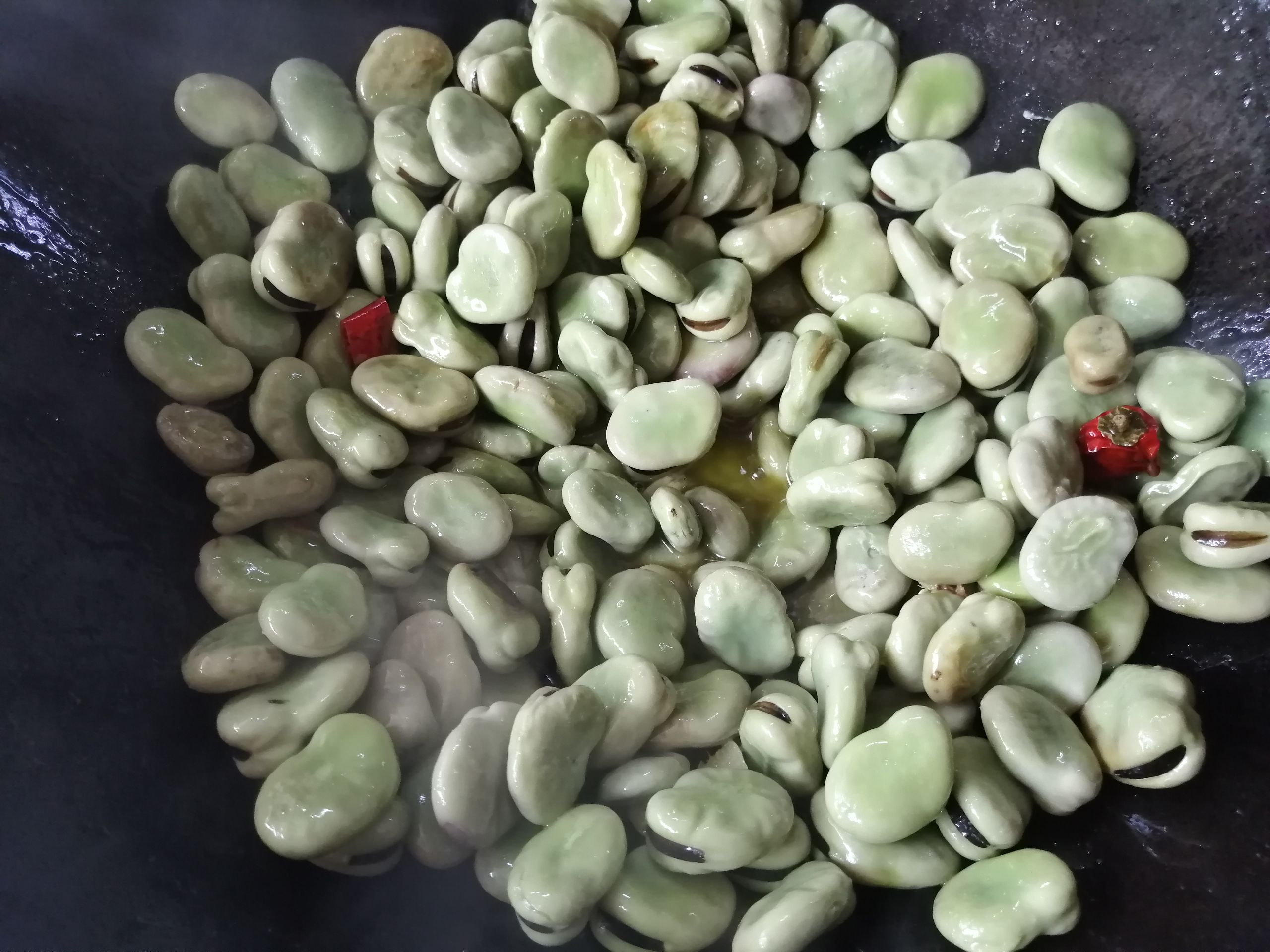 Stir-fried Broad Beans recipe