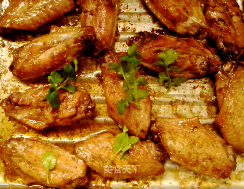 Flavored Chicken Wings recipe