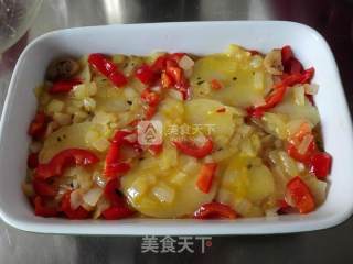 #aca烤明星大赛# Potato Baked Omelette recipe