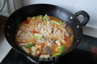 [breakfast at My House] Tomato Crispy Meat and Egg Noodles recipe