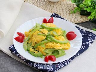 Bitter Gourd Fried Duck Eggs recipe