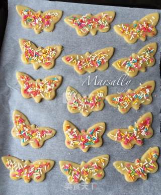 Colorful Butterfly Cookies recipe