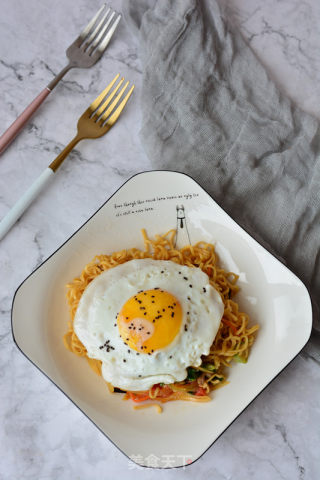 Fried Noodles with Vegetables recipe