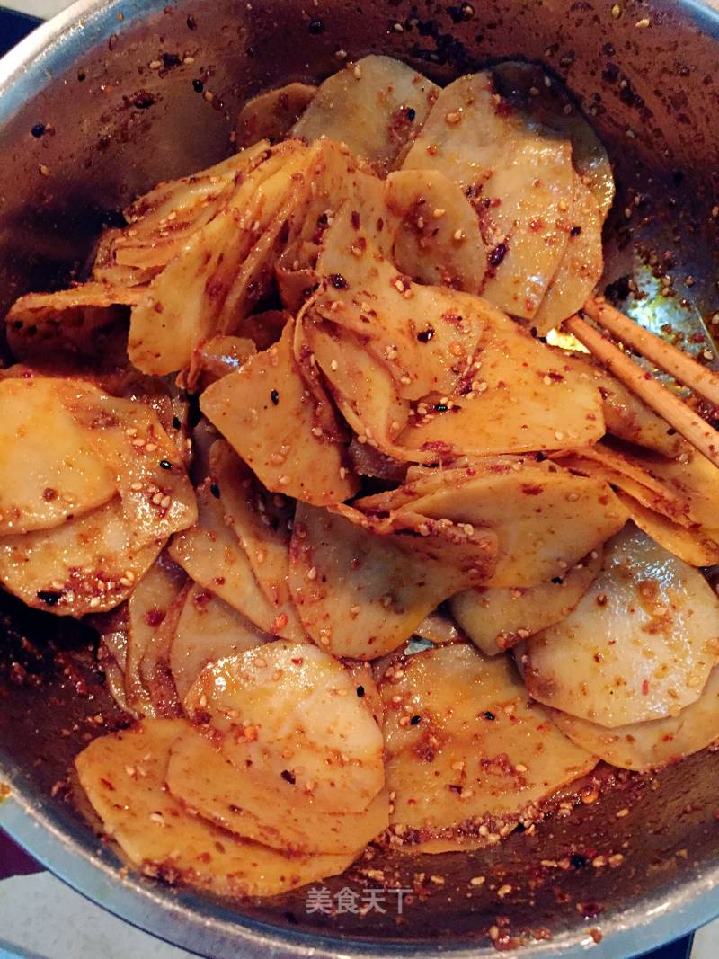Homemade Lanzhou Masan Potato Chips
