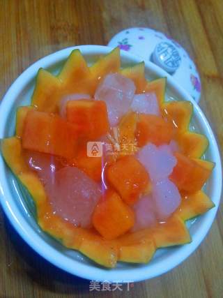 Stewed Hashima with Papaya recipe