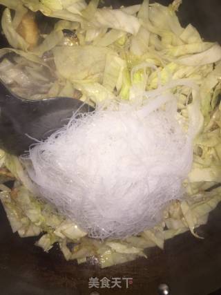 Round Cabbage Vermicelli recipe