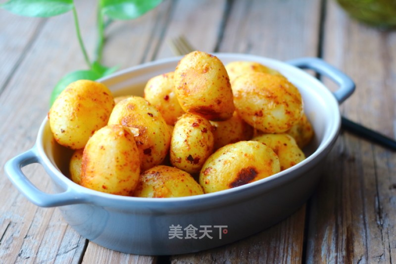 Fried Potatoes with Pepper and Cumin recipe