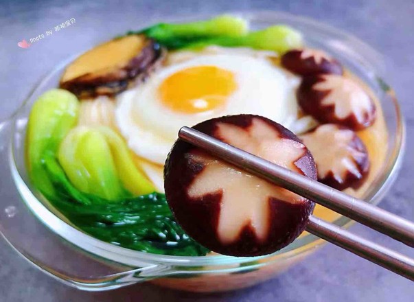 Abalone and Vegetable Noodles recipe