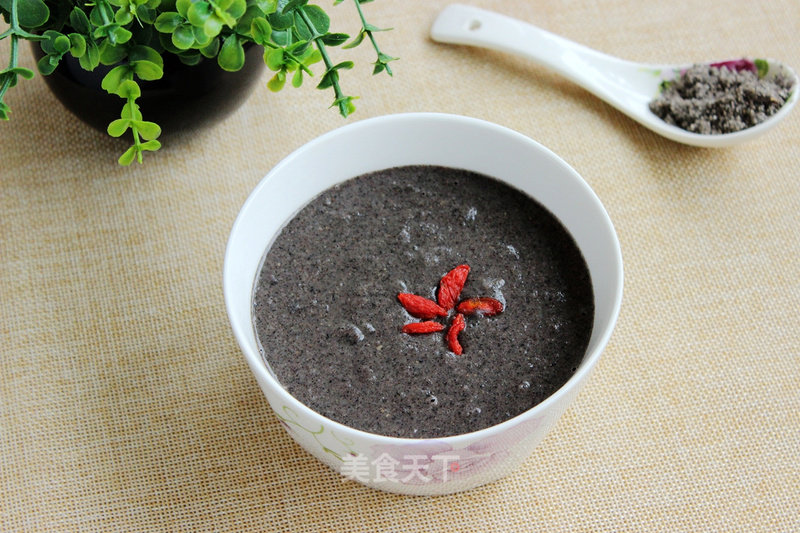 Blood Glutinous Rice Sesame Paste recipe