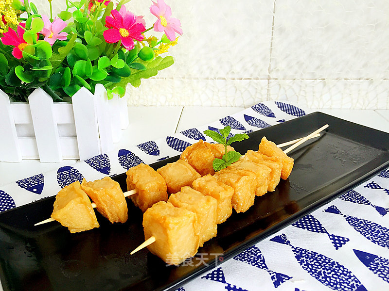 #aca烤明星大赛# Homemade Zero-added Fish Tofu recipe