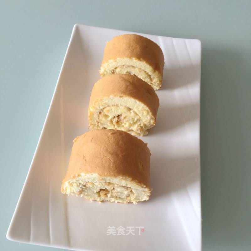 Pork Floss Cake Roll recipe