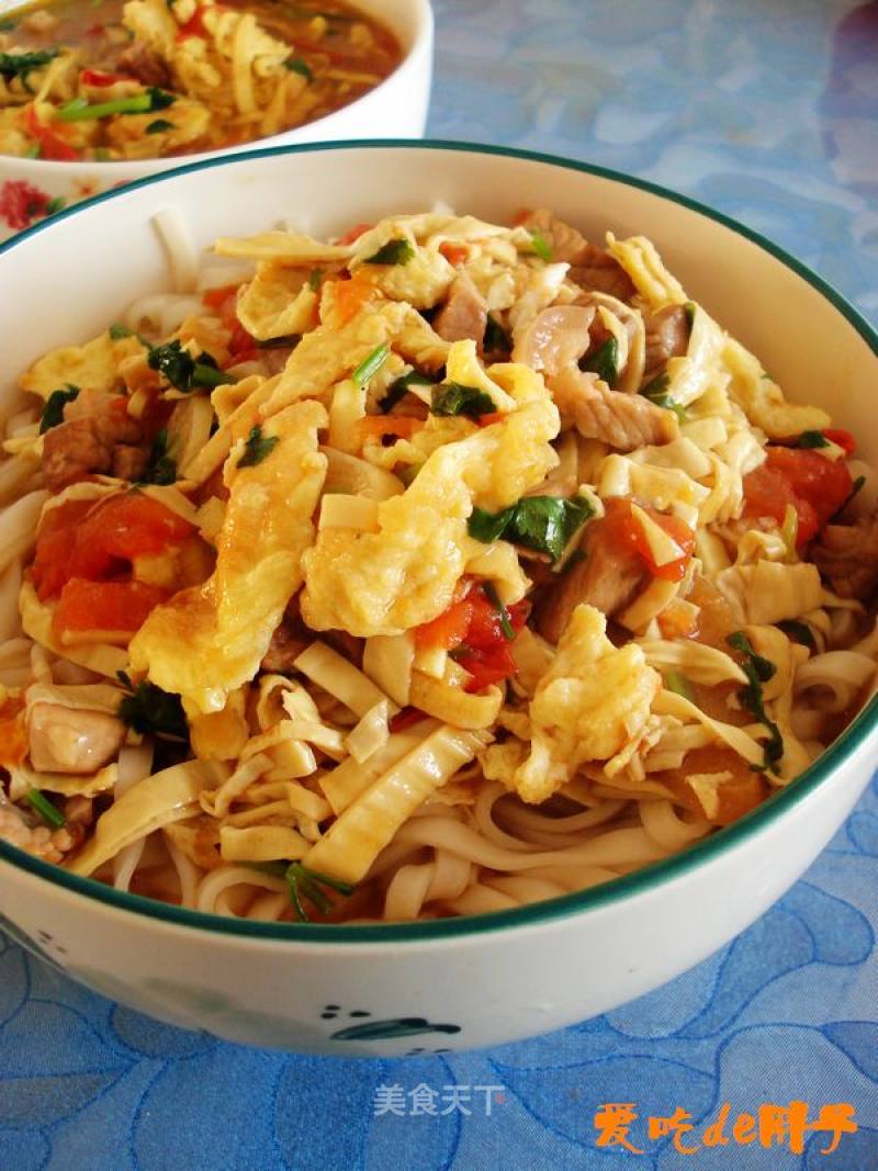 Tomato Simmered Noodles recipe