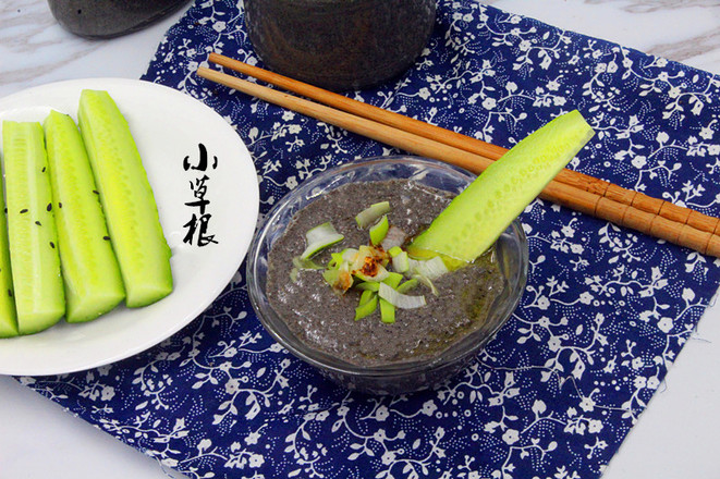 Black Sesame Sauce that Nourishes Blood, Calcium and Kidney recipe