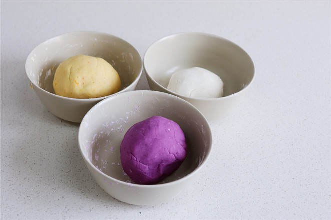 Colorful Glutinous Rice Balls recipe