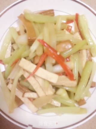 Celery Dried Tofu recipe