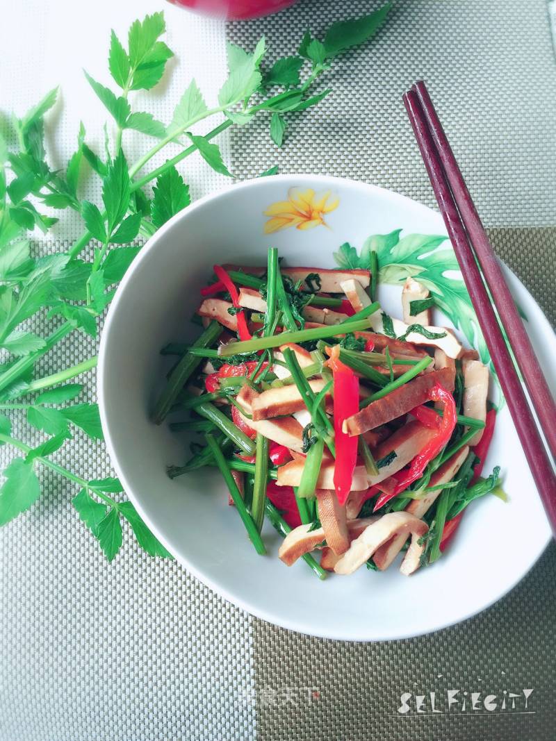 Stir-fried Cress recipe